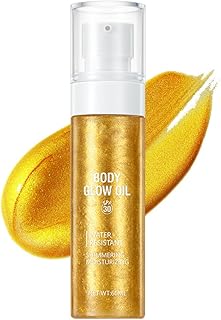 Body Glow Oil Shimmering Body Oil SPF 30 Shim...
