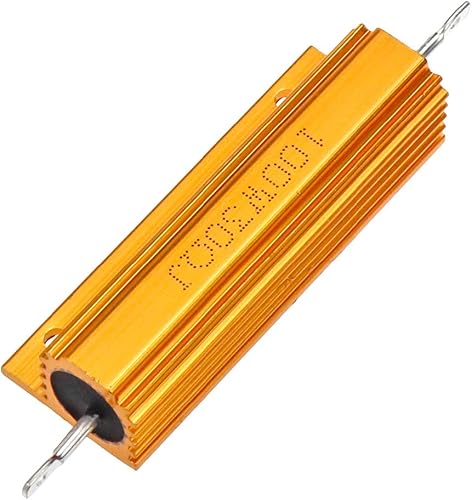 Miniatura 8 de Tsnamay Carcasa de aluminio de resistencia de 25 W, 3.9 ohmios, chasis enrollado con alambre, 5 unidades