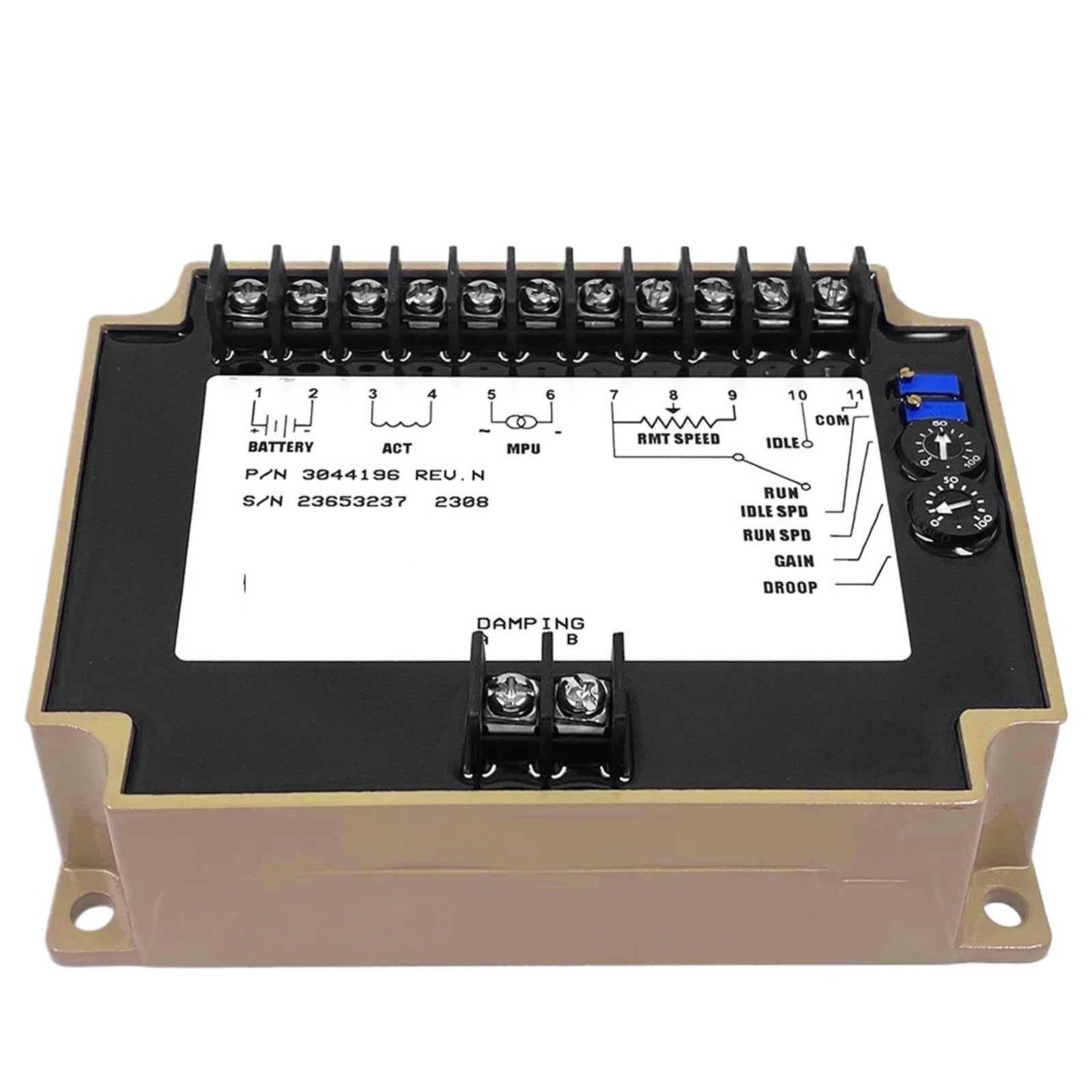Jdilfunu 3044196 Engine Speed Controller Governor For Generator Efc 1Pcs