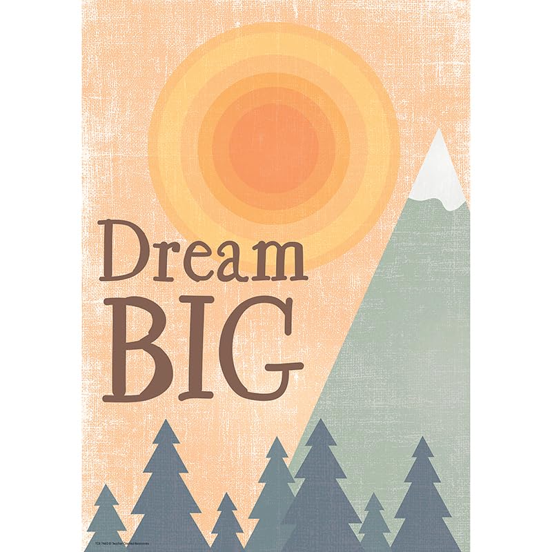 Teacher Created Resources Dream Big Positive Poster