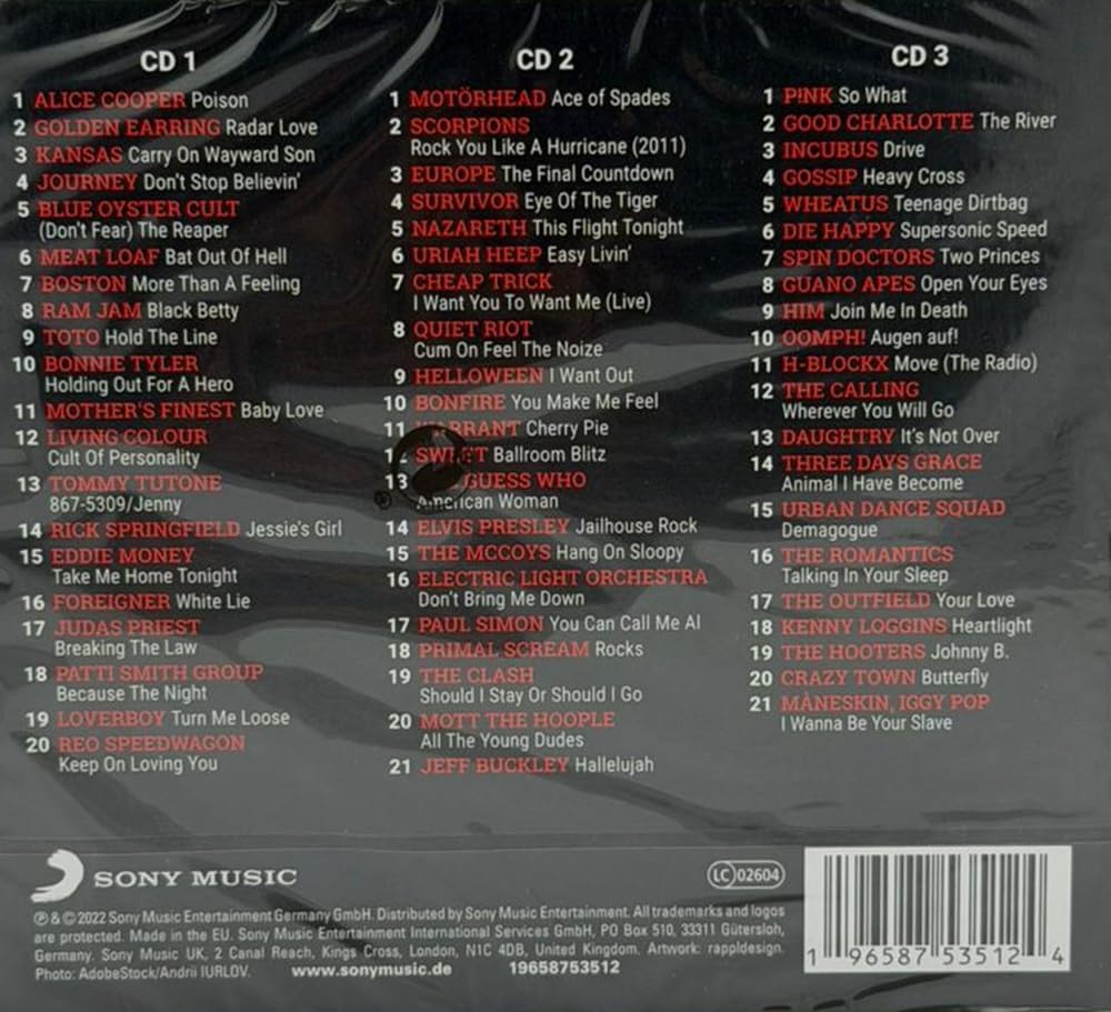 Rock Legends & Rock Heroes: 120 Classic Rock Hits on | Hard Rock Collection feat. Deep Purple, Kiss, Scorpions, Dio, Alice Cooper, Motorhead, Europe, Rainbow, Thin Lizzy, Status Quo, Queensrÿche and many more |