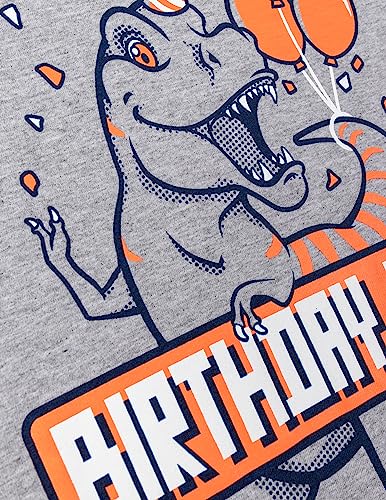 Birthday Boy T-Rex | Dinosaur Birthday Party, Dino Themed B-Day Youth T-Shirt4