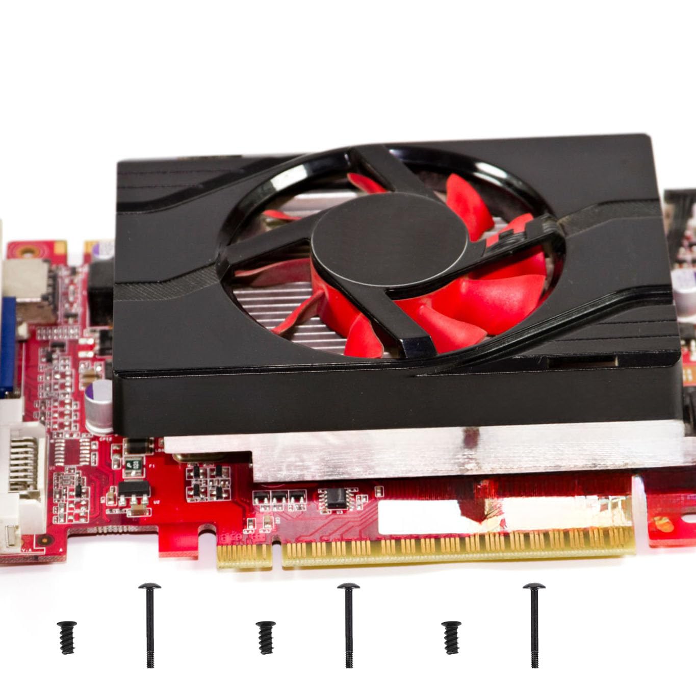 100 Viti Per Ventola PC - Set Per Computer Desktop E Laptop, Colore Nero - Foto 6