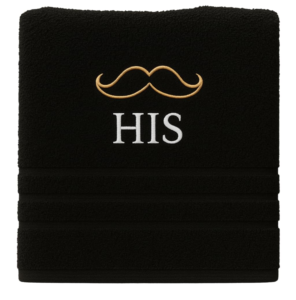 Pet-Jos - Serviette De Bain Personnalisée Avec Nom Brodé - 100% Coton, 140x70 Cm - Cadeau Personnalisé Pour Pompier, Anniversaire