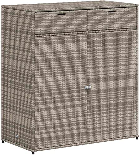vidaXL Armoire de Rangement de Jardin, Organisateur de Terrasse avec