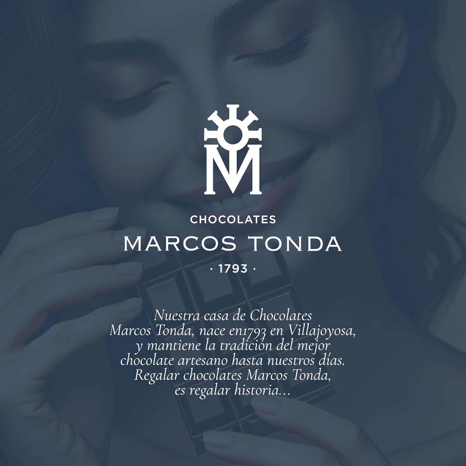 Chocolates Marcos Tonda - Pack De 5 Turron De Chocolate Con Leche Y Almendras | Turron Duro Con Chocolate Con Almendras | Caja De Chocolates Para Regalar | Chocolat Originales Para Regalar
