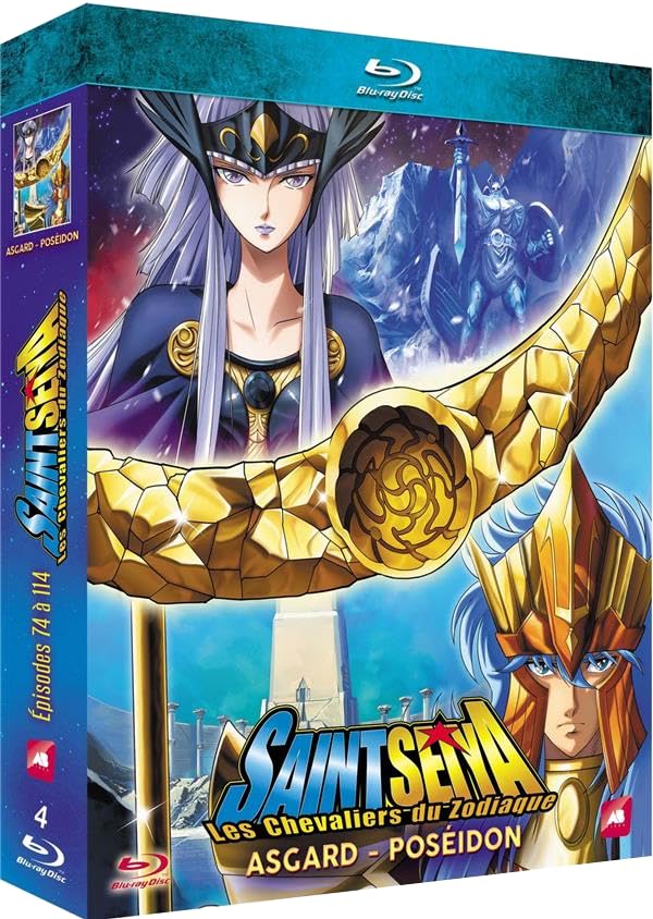 Saint Seiya - Les chevaliers du Zodiaque : Asgard/Poséidon - Épisodes 74 à 114 [Blu-ray]