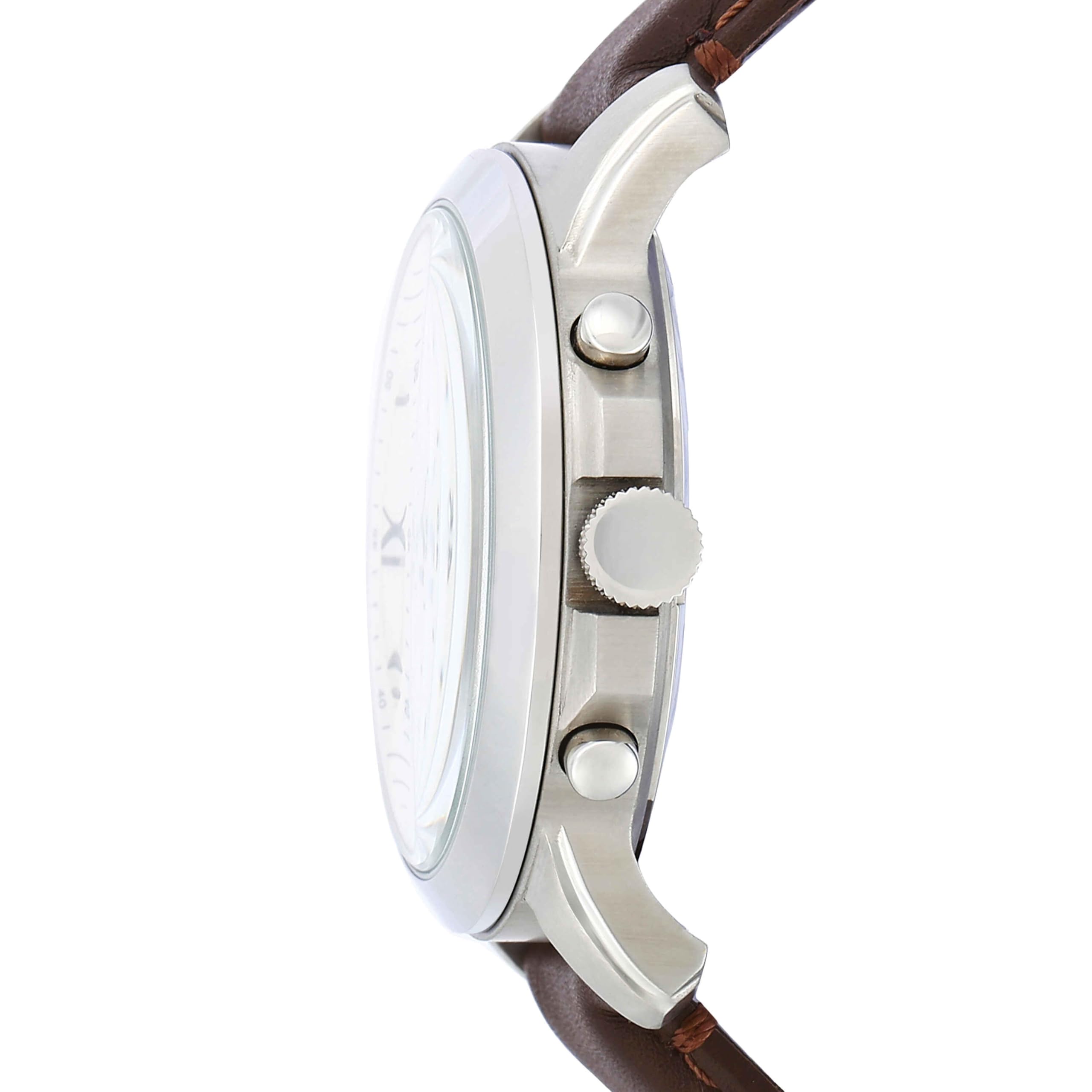 Fossil Grant orologio da uomo, movimento cronografo al quarzo, con bracciale in acciaio o cinturino in pelle