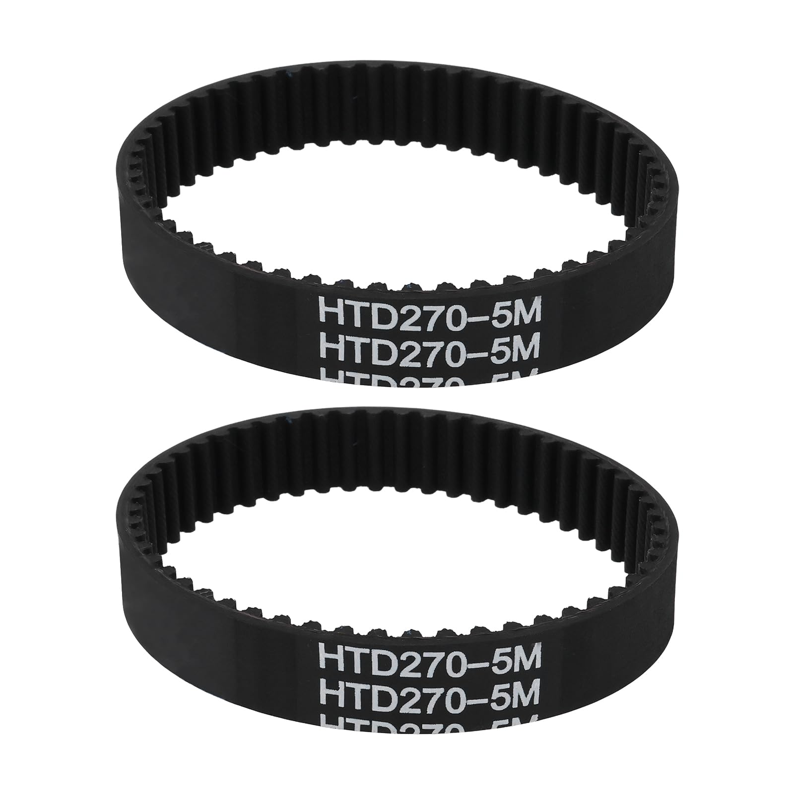 LT Easiyl 2pcs Timing Belt Toothed Belt Replacement HTD 270-5M-15 for Automation Equipment 3D Printers