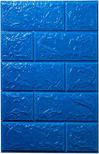 Miniatura 16 de Pegatinas 3D de pared de ladrillo autoadhesivas de espuma de 30.31 x 13.78 pulgadas, paneles de pared de ladrillo para sala de estar, TV de fondo