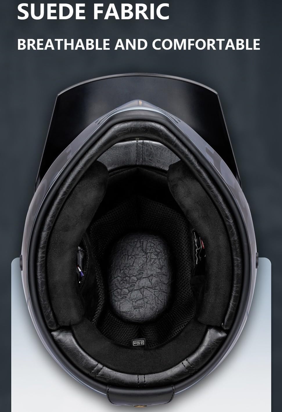 Bluetooth Casco Moto Integrale Retrò Caschi Integrali per Moto da Strada Casco Vintage Cafe Racer ATV UTV Approvato DOT/ECE per Uomini Adulti Donne