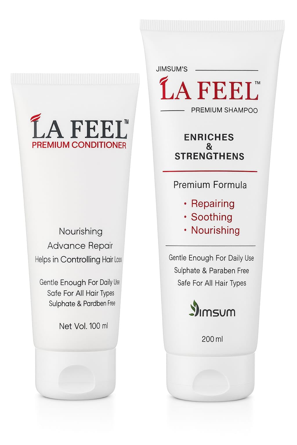 LA FEEL Premium Shampoo 200ml and Conditioner 100ml Combo Set-picture-38