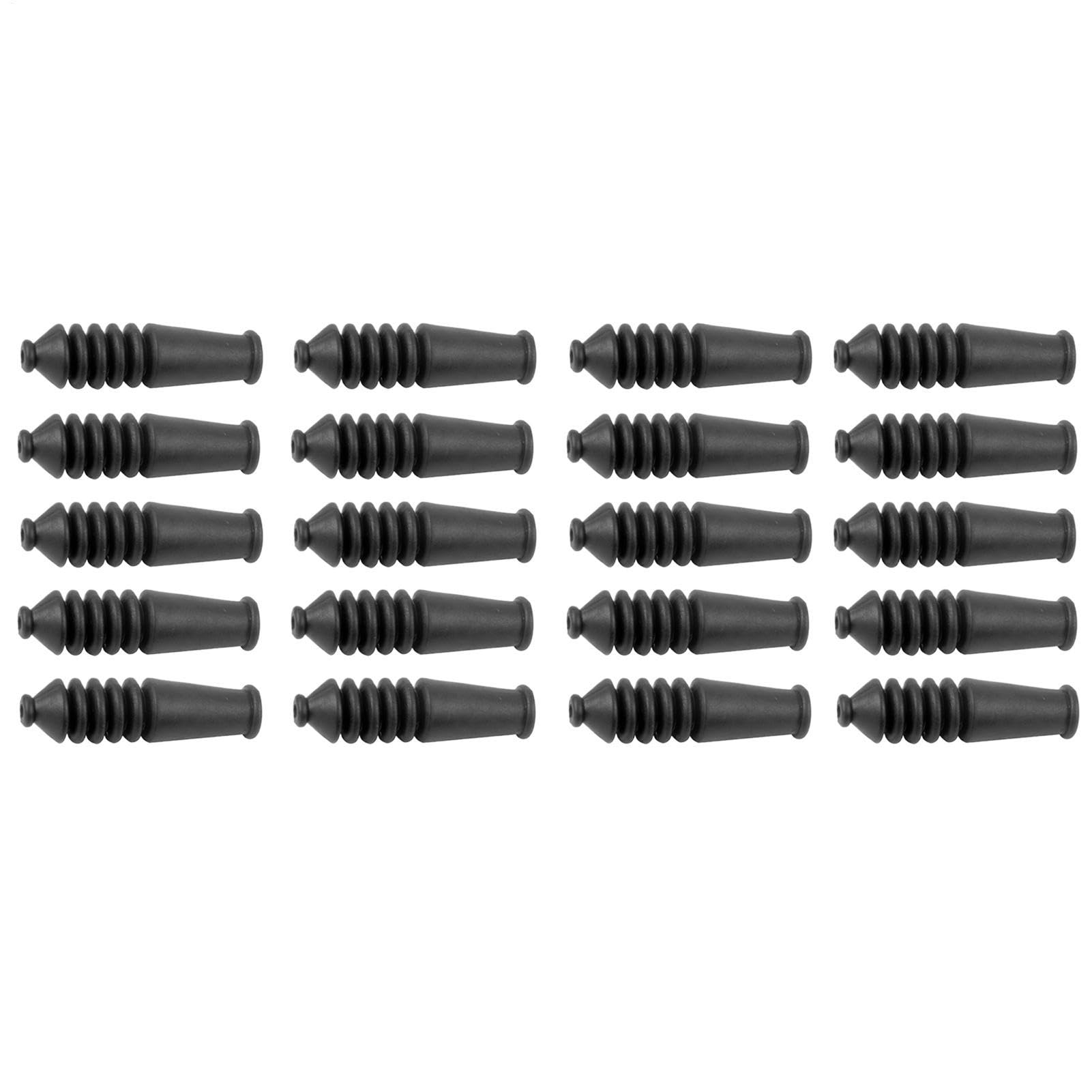 Bicycle Brake Cable Cover - Rubber Bellow Sleeve, Friction Reduction Protection, Easy to Install Brake Line Protection, Durable, Weather-Resistant Bicycle Part, Universal Fit -Rennra