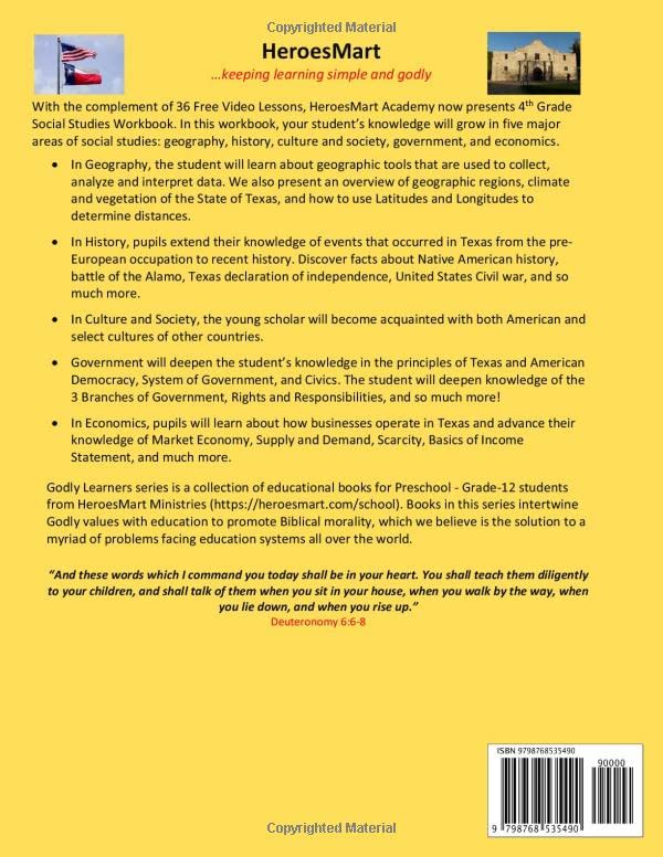 4TH Grade Social Studies: Complements Free Video Lessons (Godly Learners) - Image 2