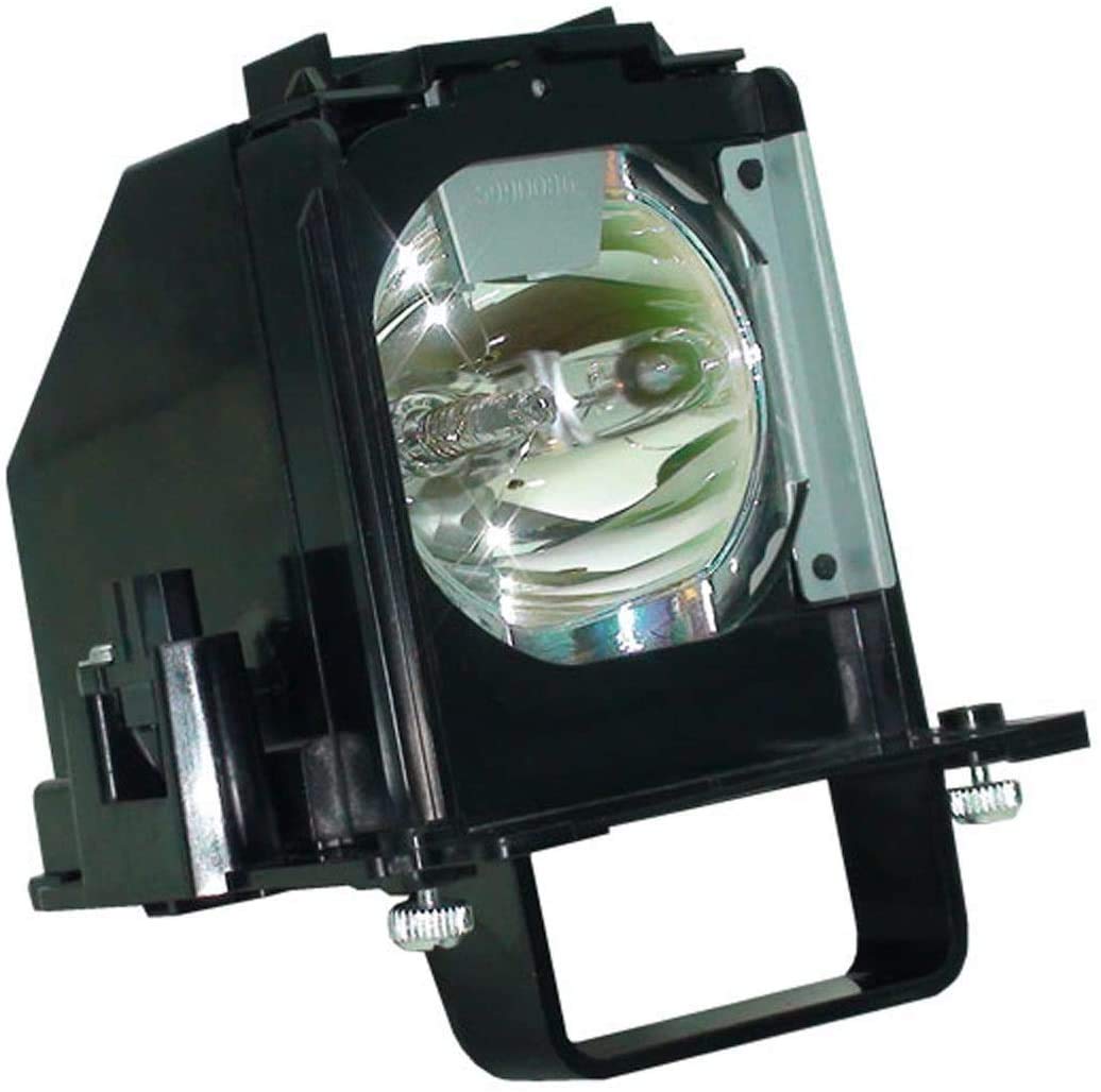 WOWSAI TV Replacement Lamp in Housing for Mitsubishi WD-60638, WD-60738, WD-60C10, WD-65638, WD-65738, WD-65838, WD-65C10 Televisions