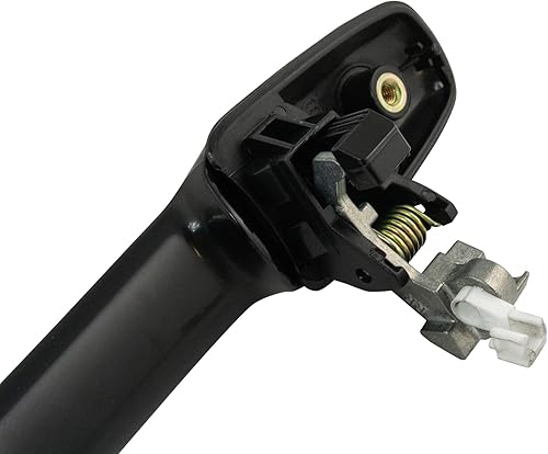 Miniatura 3 de TRQ Manija de puerta corredera exterior exterior trasera PTM RH negro para Mazda 5