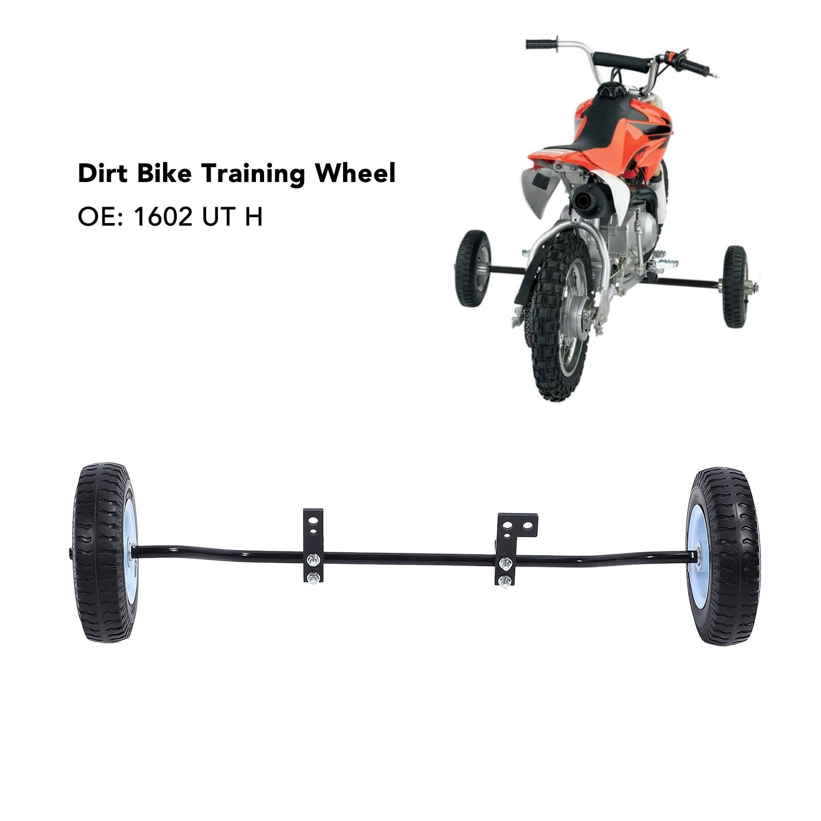 Fabater Ruedas de Entrenamiento de Moto de Cross, Ruedas Todoterreno de 8 Pulgadas para MX500 MX125 MX400 MX500, para CRF50 XR50 CRF50F Z50 Z50R y la Mayoría de Motocicletas de 50