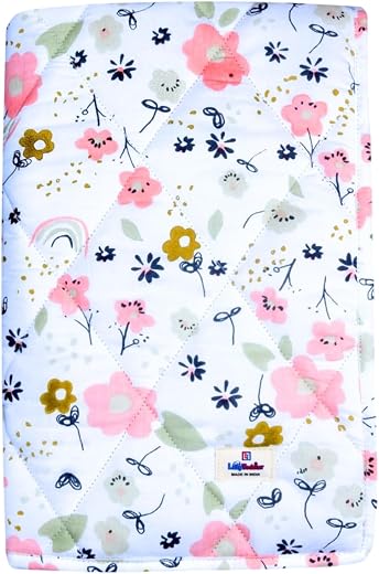 LazyToddler Cotton Muslin Baby Playmat | Soft &amp; Breathable Floor Mat for Infants &amp; Toddlers | Washable Activity Mat for Tu...