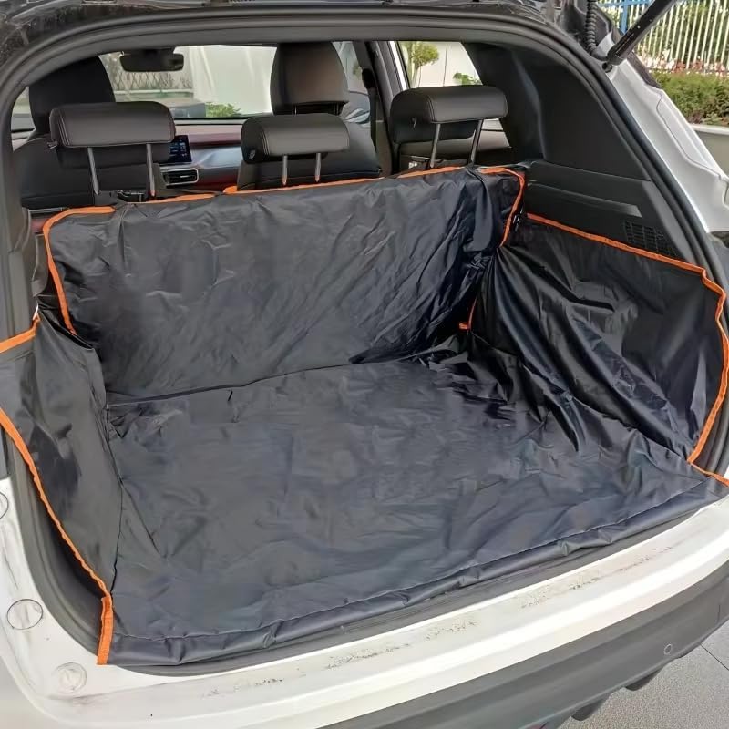 Couverture de voyage d'animaux Citroen C5 Aircross orange - 5