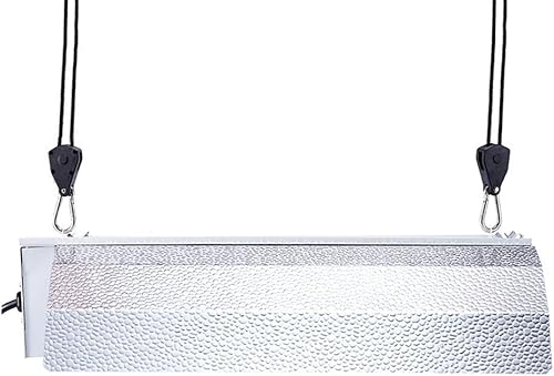 Miniatura 5 de iPower Perchas de luz de crecimiento ajustables de 14 de pulgada, 8 pies de largo, gancho de cuerda resistente, capacidad de peso de 300 libras para