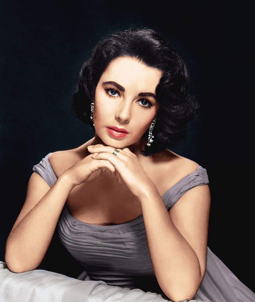 Amazon.com: Posterazzi PDX489892SMALL Elizabeth Taylor Photo Print