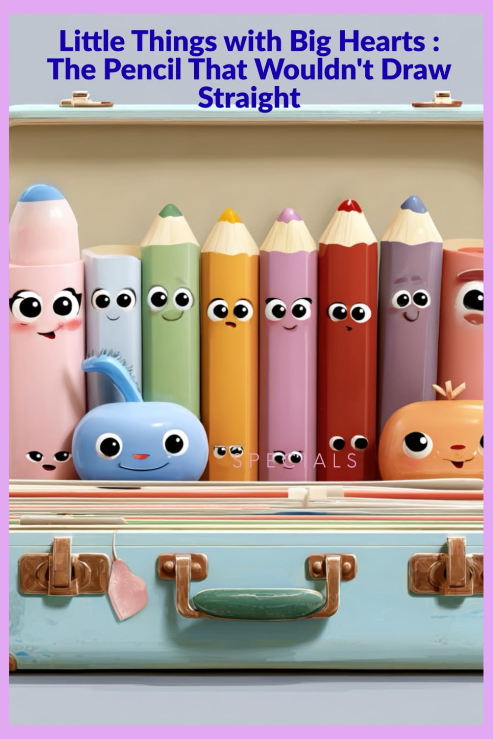 Little Things with Big Hearts : The Pencil That Wouldn't Draw Straight: A Heartwarming Story About Creativity, Confidence, and Being Uniquely You