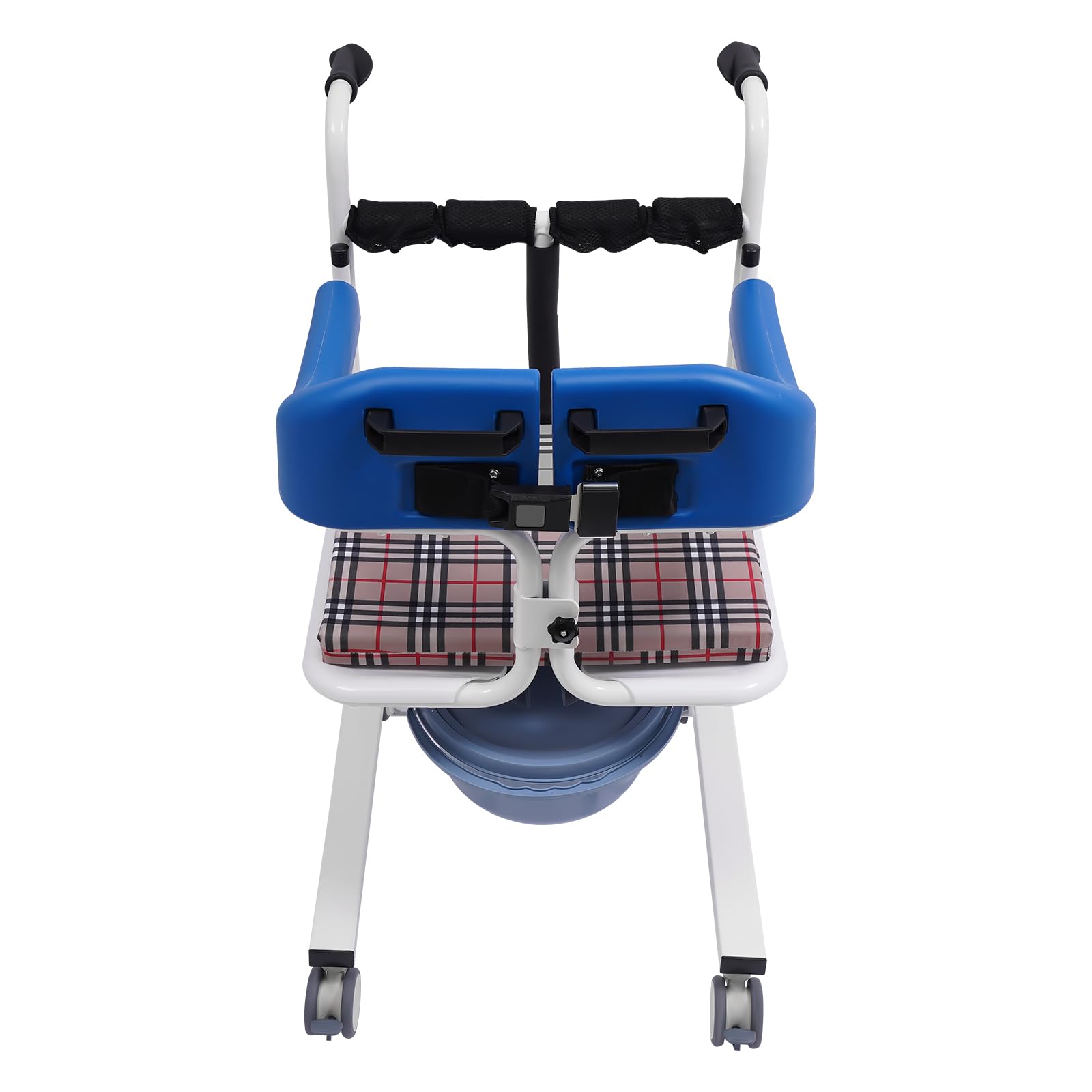 Siège élévateur de patient, capacité de charge de 90 kg, fauteuil roulant hydraulique, fauteuil roulant, multifonction, avec pot portable, pour les familles, les maisons de retraite, les hôpitaux