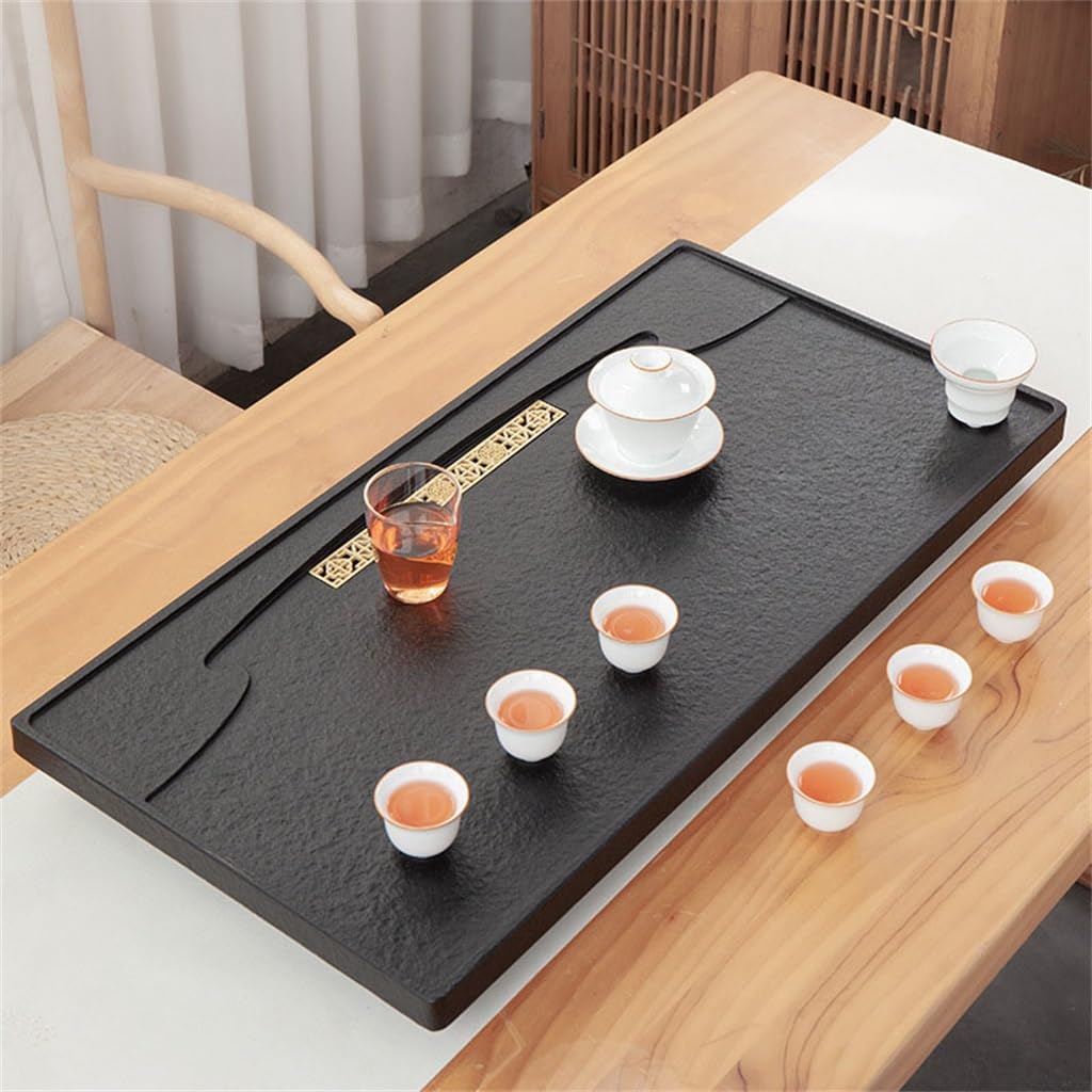 Tea Trasy Set Home Livings Room Kung Fu Sea Gift Drainage Size Table