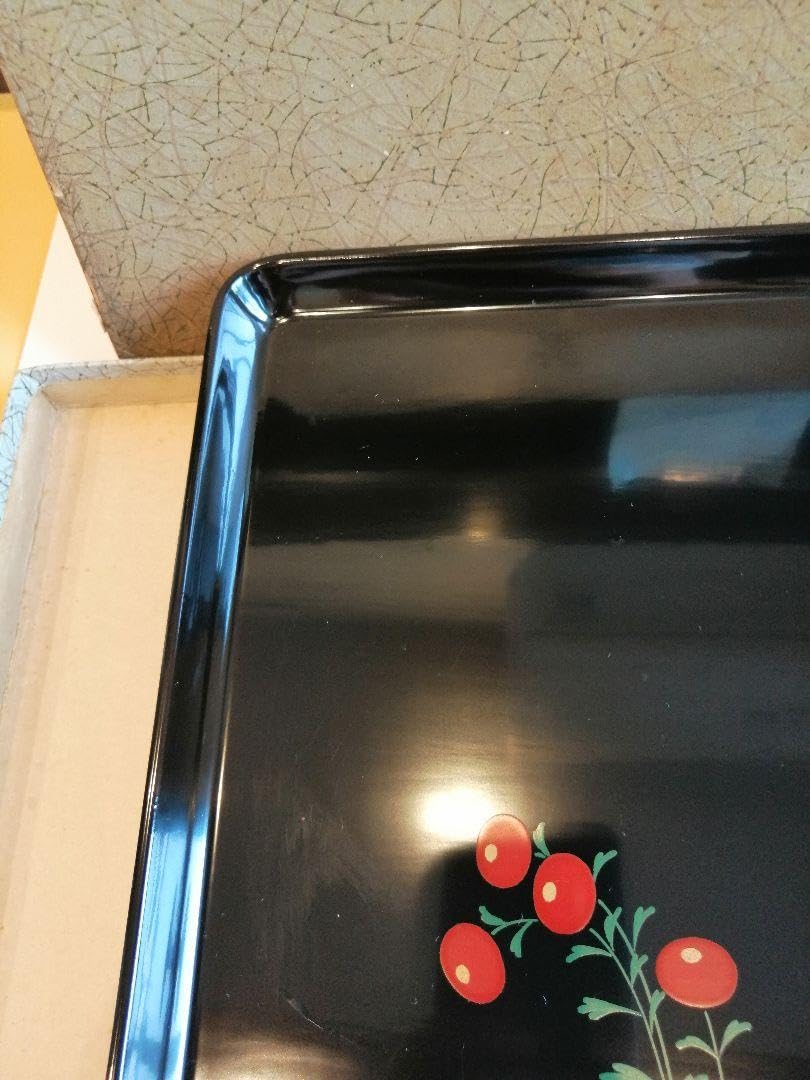 Amazon.co.jp: 輪島塗 奥田漆器店 藤八屋 輪島の老舗 お盆