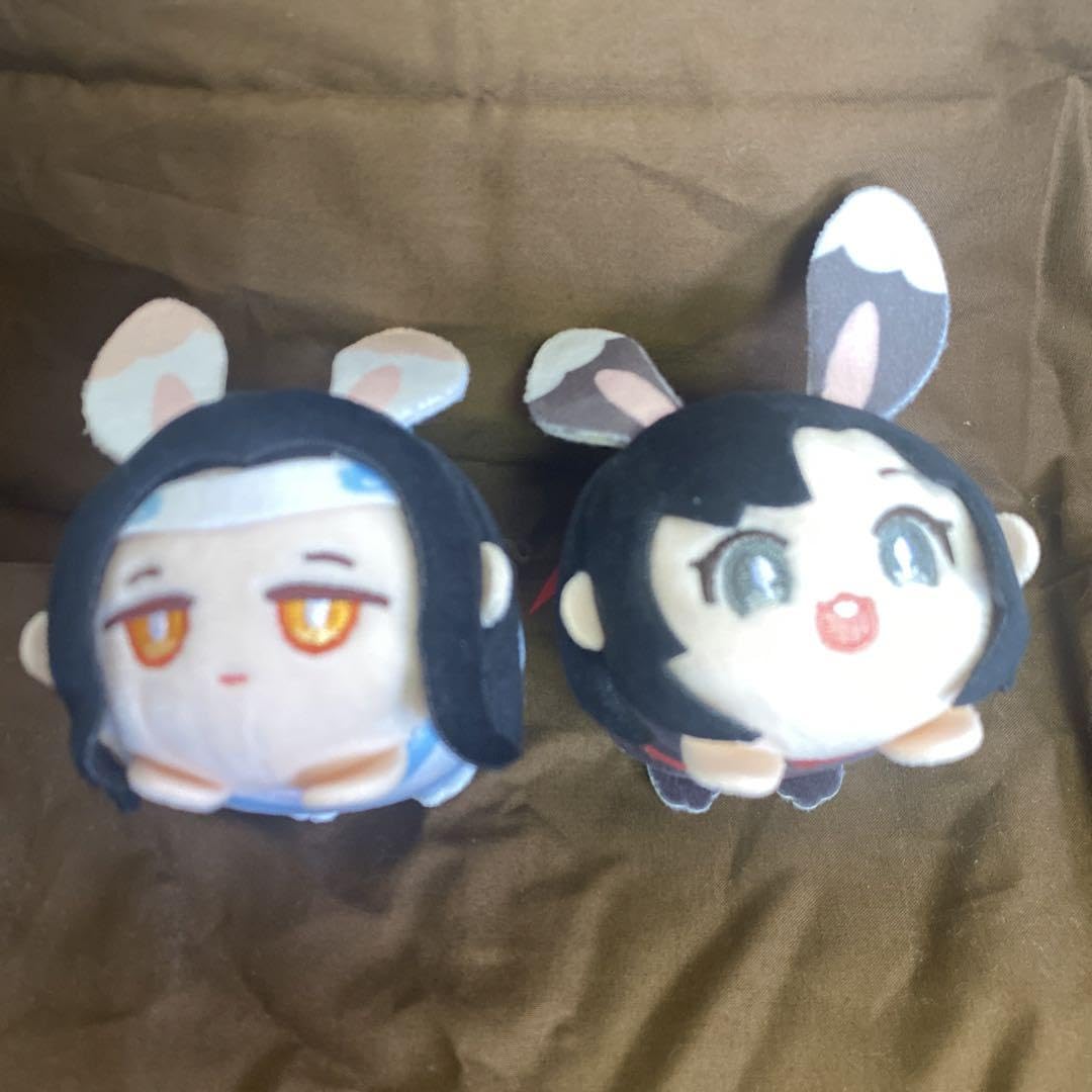 Amazon.co.jp: 魔道祖師 瑞兎抱地 うさもち ぬいぐるみ 藍忘機