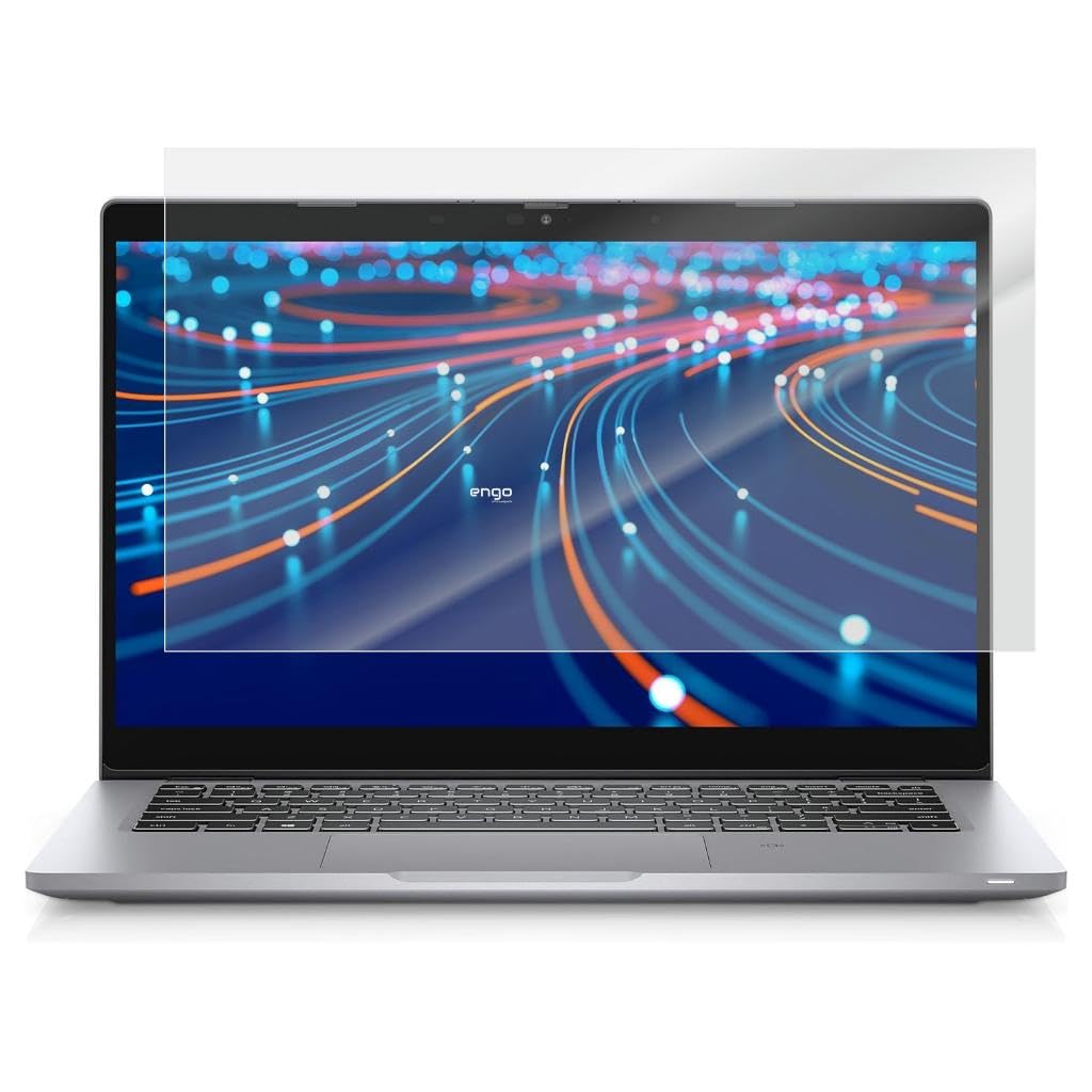 Engo Dell Latitude 5520 15 İnç İle Uyumlu Mat Ekran Koruyucu Notebook, Yansıma Ve Parlama Önleyici Parmak İzi Bırakmayan Laptop Koruma, 9H Temperli Kırılmaz Esnek Nano Cam