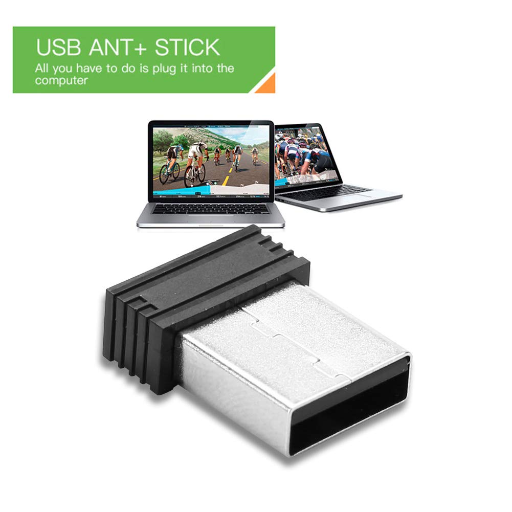 Antena USB para Ciclocomputador, Receptor Transmisor Inalámbrico de Señal, Compatible con Software de Ciclismo para Entrenamiento Carreras y Análisis de Rendimiento