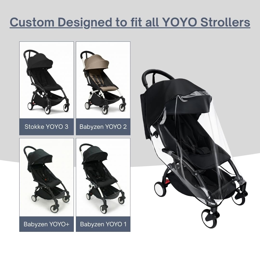 Amazon | ストッケ YOYO 3 Babyzen YOYO 2 YOYO + YOYO用 レインカバー