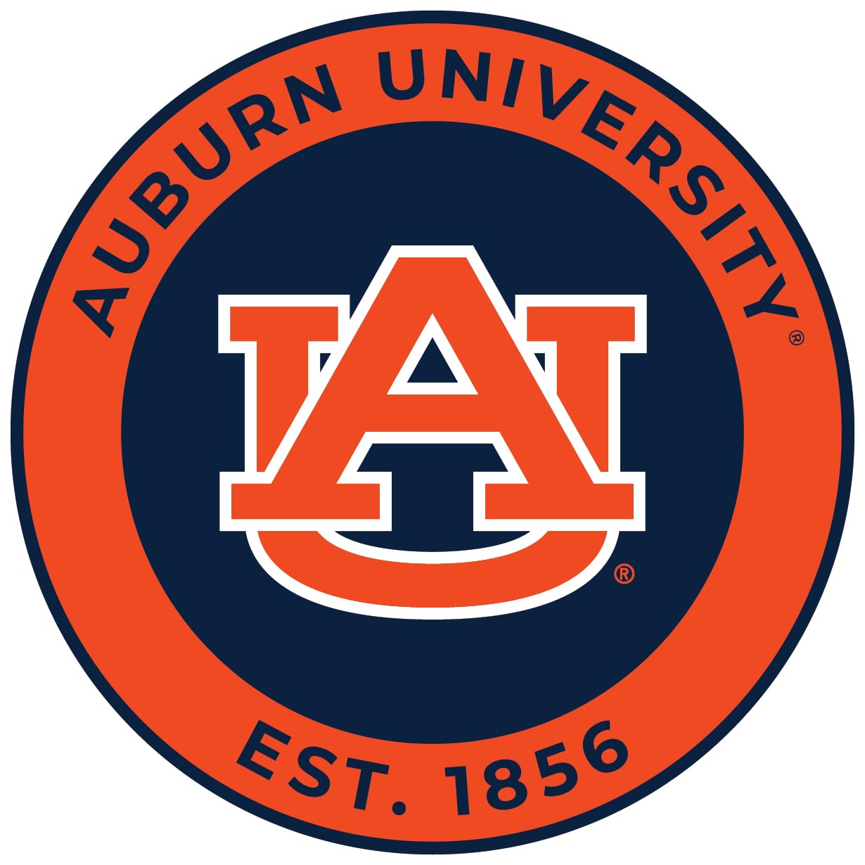 Auburn Tigers Decorative Round Magnet Officially Licensed Collegiate Product 3-Inch