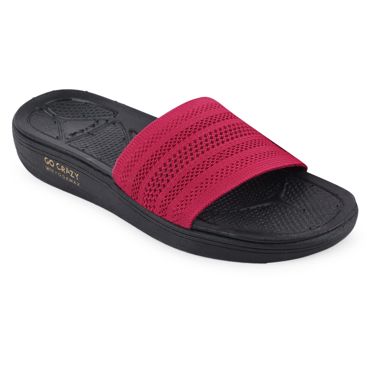 Campus Womens SL-404L-A Rani/BLK Sliders - 7UK/India SL-404L-A (B0BCQVRWKD) Amazon Price History, Amazon Price Tracker