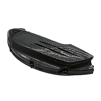 SAZ DEKOR Carbon Fiber Motorcycle Air Filter Cover for Yamaha Nmax155 2020 2021 Parts