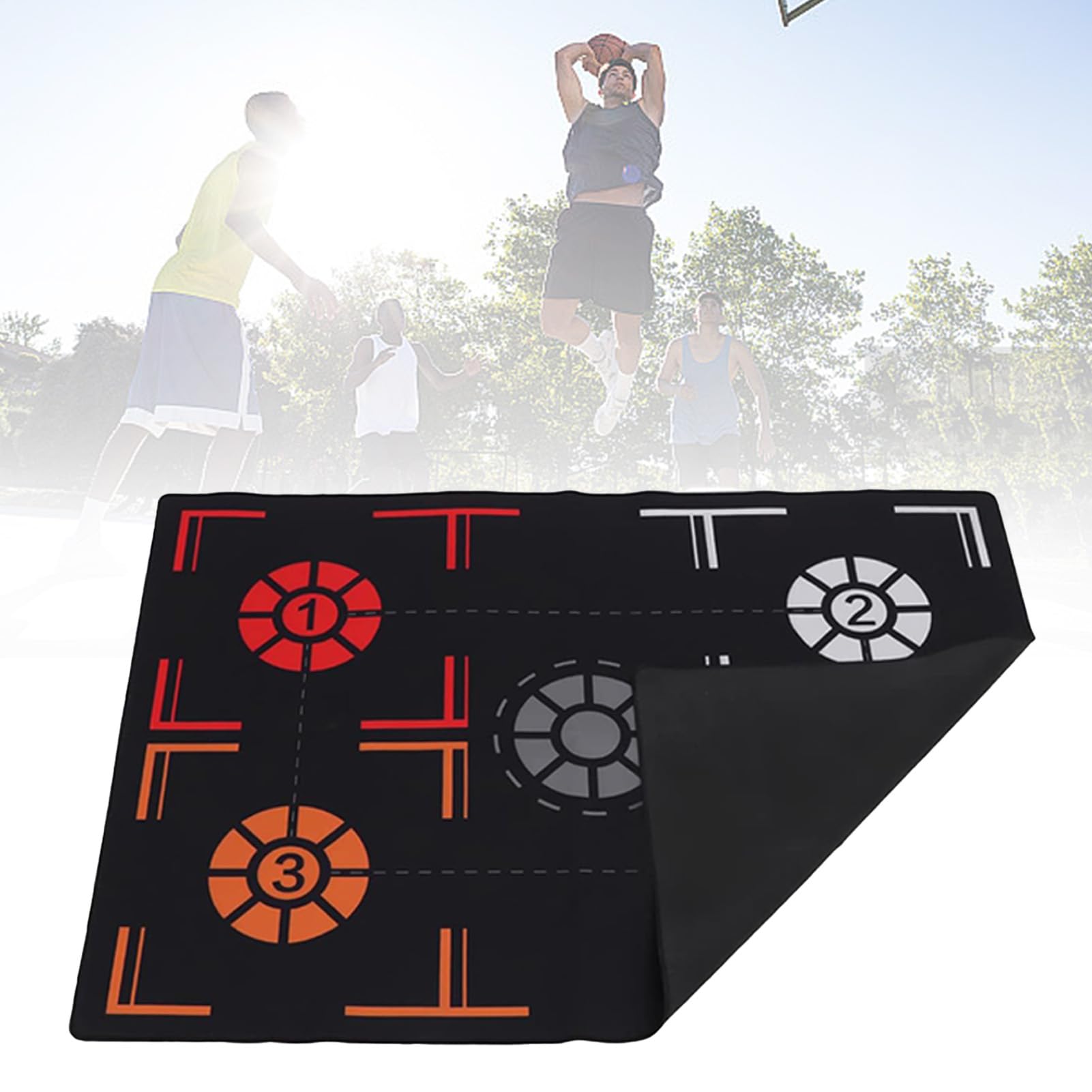 Tapis de Football pour Contrôle du Ballon, Tapis D'entraînement Antidérapant, Maîtrise de L'entraînement au Contrôle du Ballon, Cadeaux pour Les Amateurs de Football