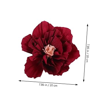 Amazon｜DECHOUS 10個立 ペーパー花装飾 仿 花 婚式や 日