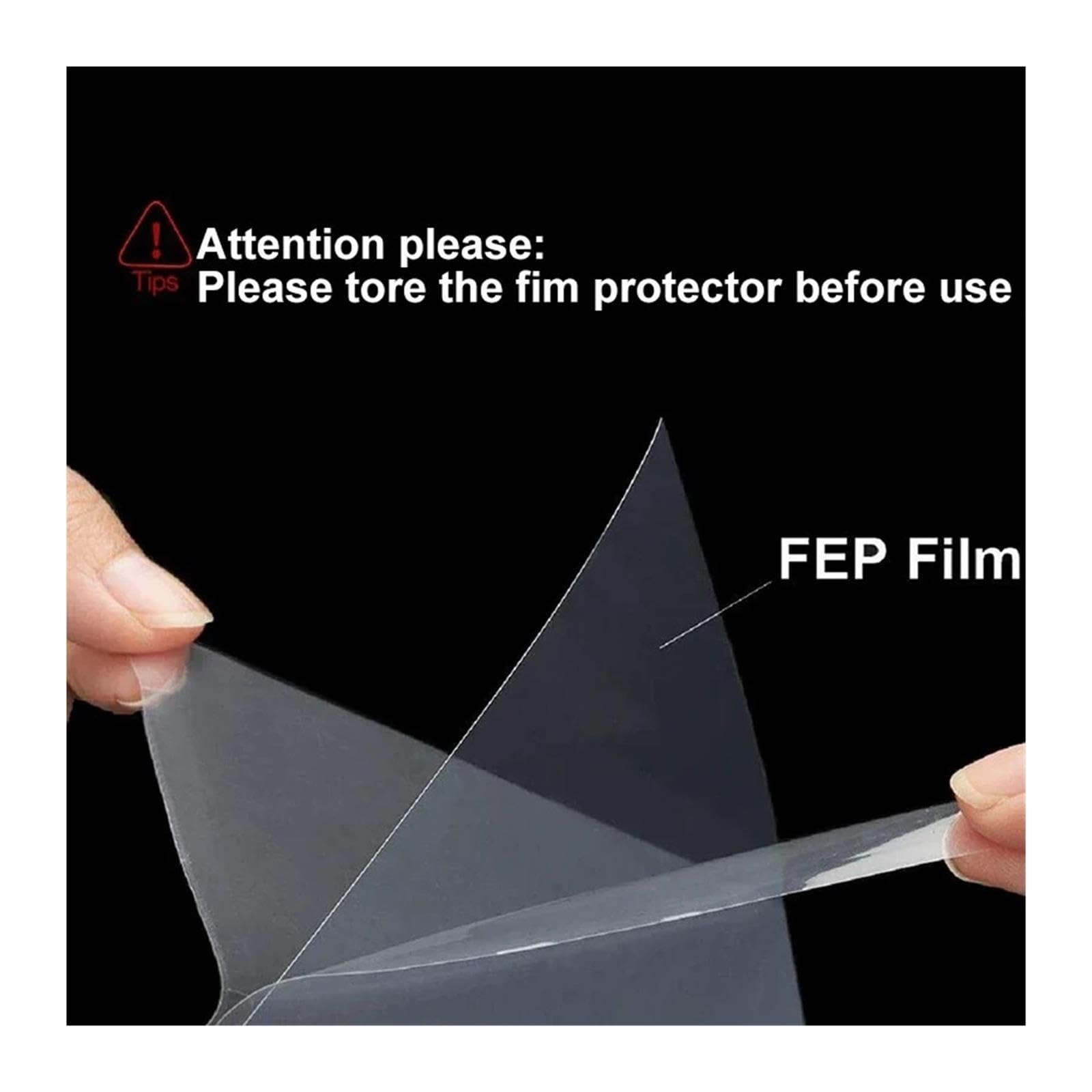 Compatible avec ANYCUBIC 5 pièces, Film de libération FEP 320x220x0.15mm