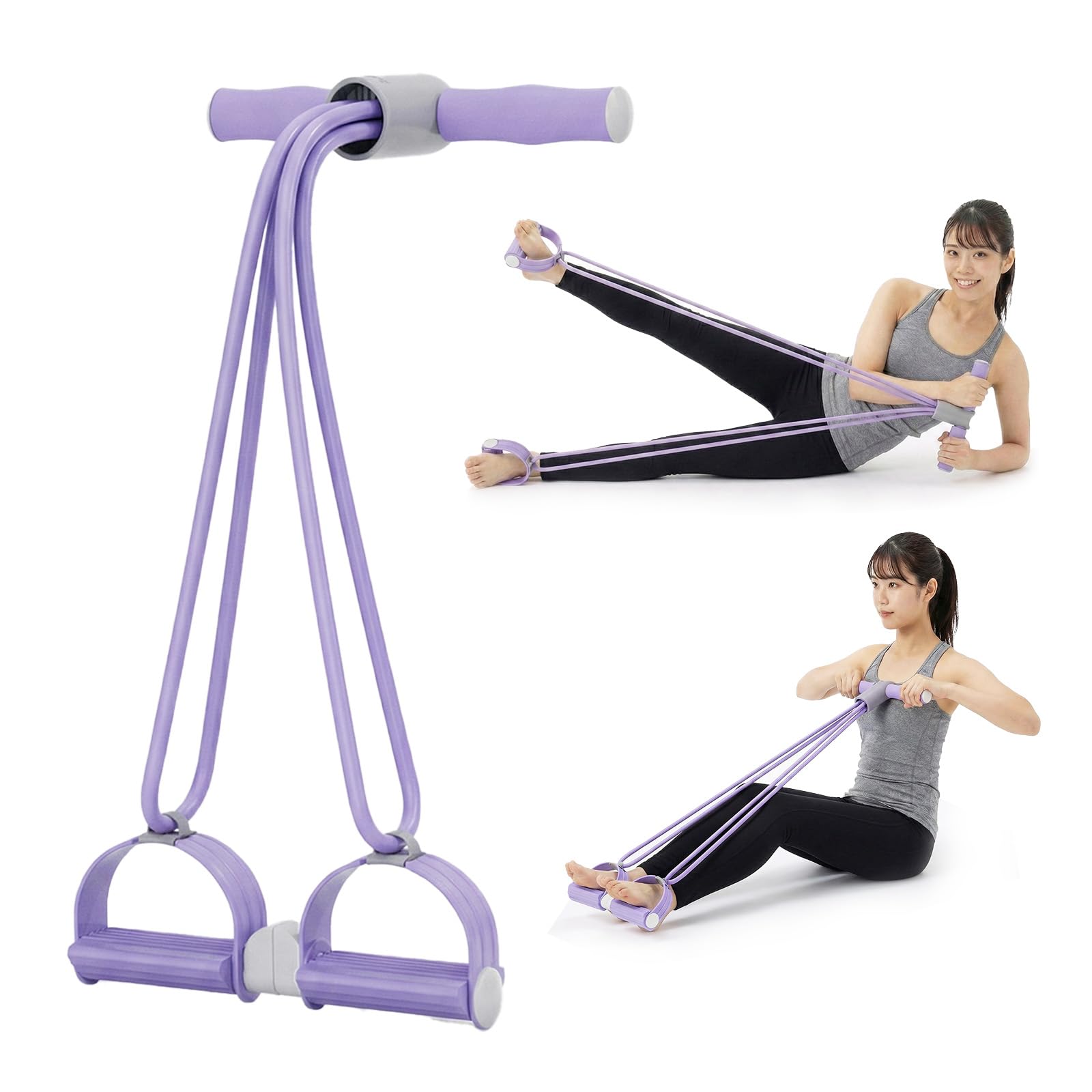 Amazon.co.jp: Arkmoonトレーニングチューブ 2WAY ストレッチバンド