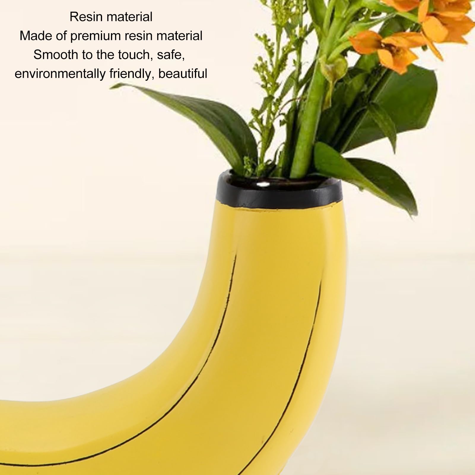 Amazon.co.jp: バナナの花瓶の装飾、パーソナライズされたバナナの形の