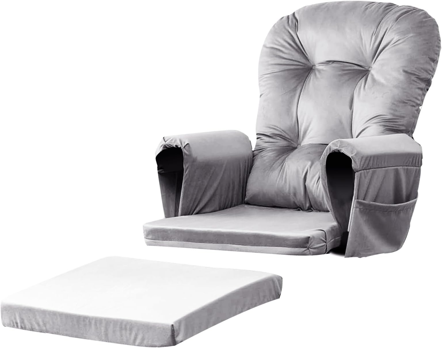 Lucky 5Pcs Glider Rocker Replacement Cushions