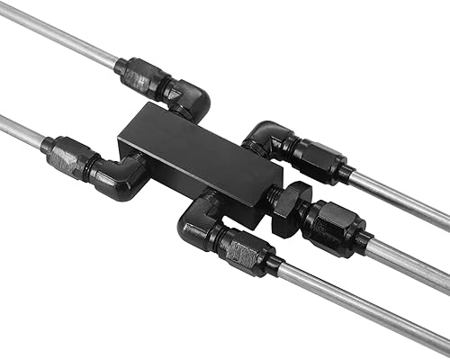 Miniatura 4 de LS - Kit de ventilación de vapor cruzado de refrigerante con tubo cruzado de refrigerante, kit completo de puerto de vapor LS compatible con motores