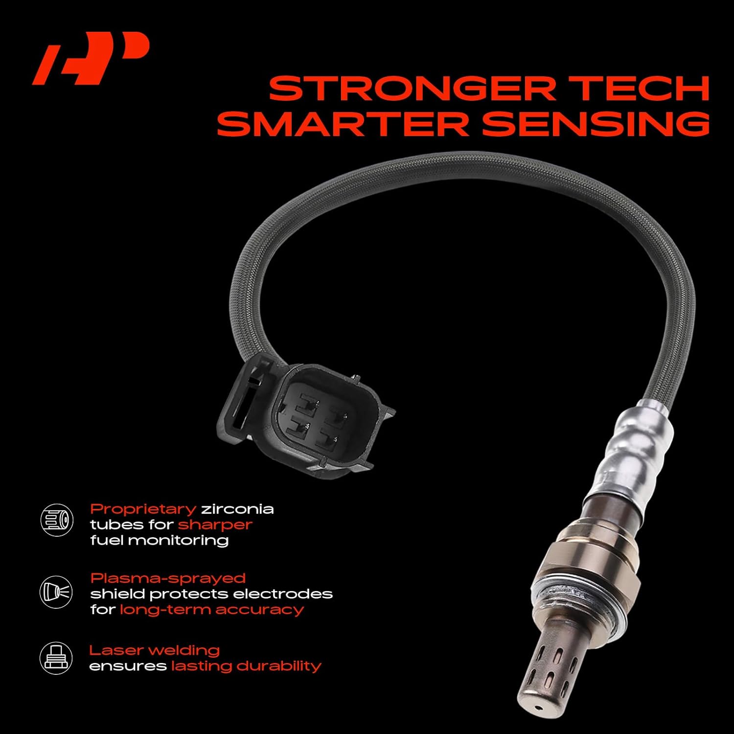 A-Premium O2 Oxygen Sensor Compatible with Honda Accord 13-17, Pilot 16-20, Crosstour, Ridgeline & Hyundai Accent 2019 & Acura TL 07-08, MDX, RDX, RL, RLX, TLX, Replace# 365425G0A01, 365425G1A01