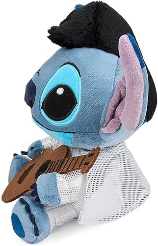 Miniatura 3 de Disney Lilo and Stitch - Mono coleccionable brillante Elvis Stitch de 8 pulgadas, figura de peluche Phunny Kidrobot