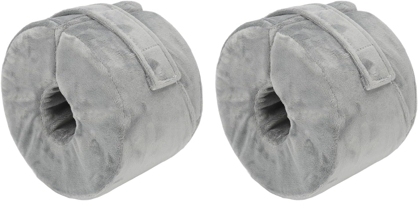 2Pcs Foot Elevation Pillow, Ankle Protector Cushion Heel Elevator Wedge Foot Support Pillow Leg Rest Elevated Support for Bed Sore