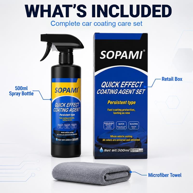 Sopami Car Coating Spray - Key Features