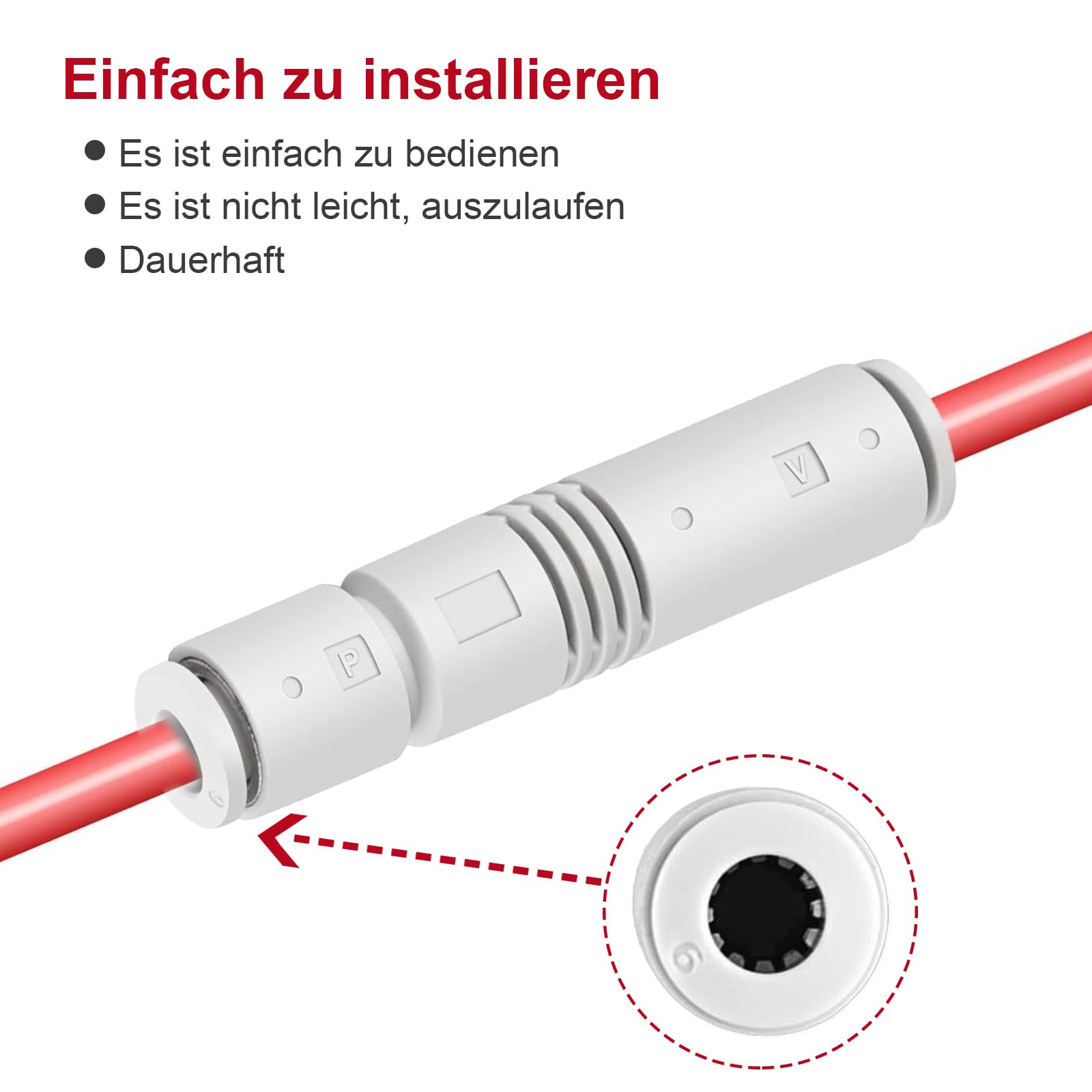 5PCS Pneumatischer Auswerfer 6mm,ZU05S leistungsstark,Push in One Touch Rohr Typ Pneumatische Vakuum-Erzeuger Tubuläres Vakuum, Hohe Vakuumleistung, Kompakt und Zuverlässig für Pneumatiksysteme