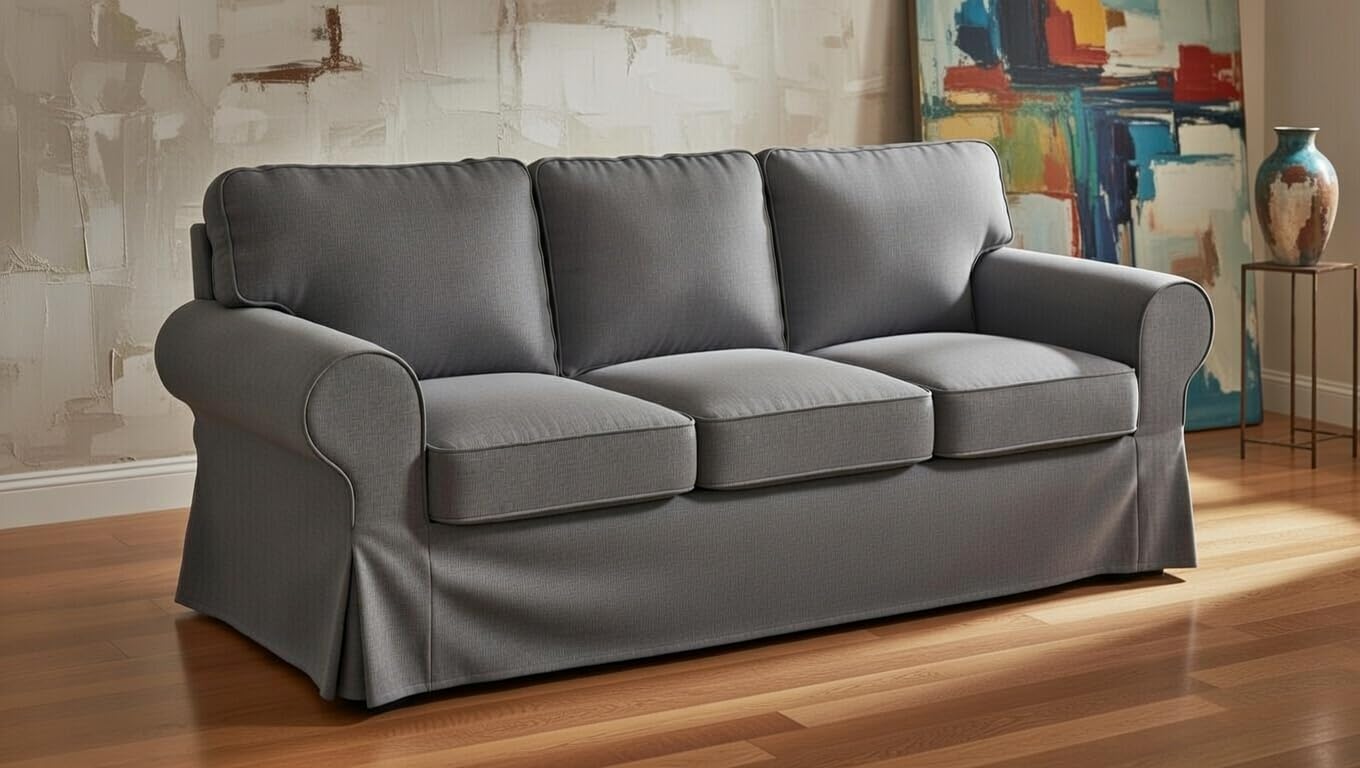 Amazon.co.jp: Ektorp 3シートソファカバー交換用は、IKEA Ektorp