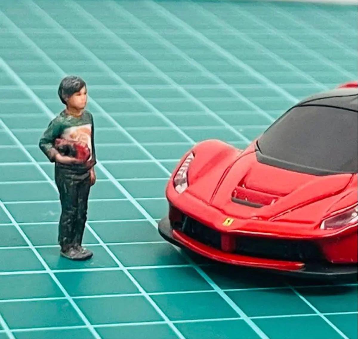 1/64 フィギュア 6体 フィギュア専門店 -ソダチトイズ / PRESENT TOYS Motorcycle Boy